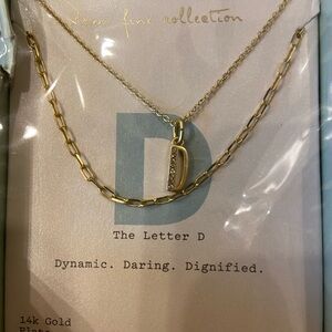 A New Day Gold Plated Pendant Necklace